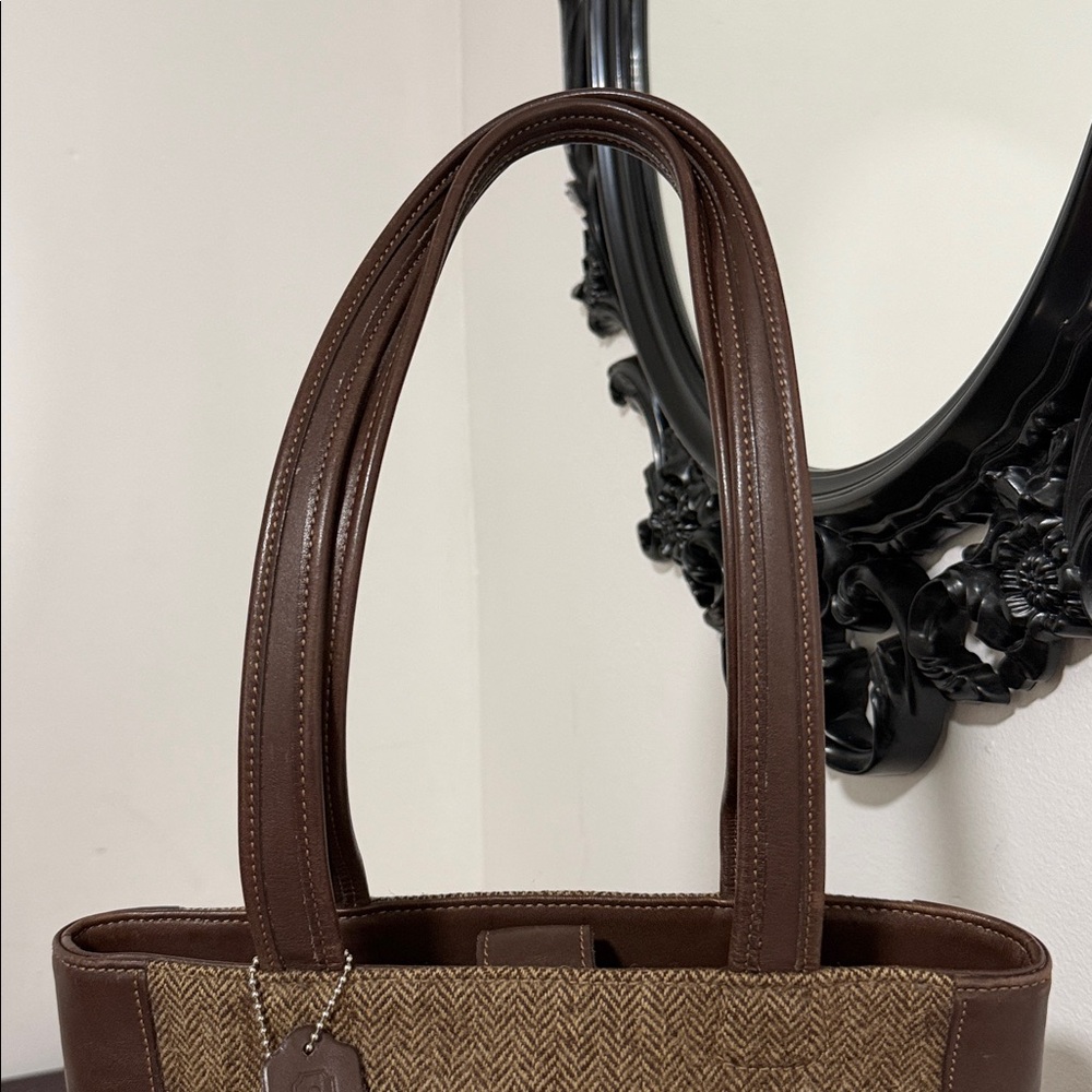 Coach vintage 6127 πΊπΈ Brown Tote Bag β€οΈβ€οΈβ€οΈπ - Picture 9 of 16
